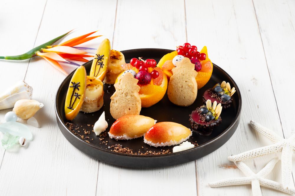 「Sunset Hawaiian Afternoon Tea」スイーツ イメージ