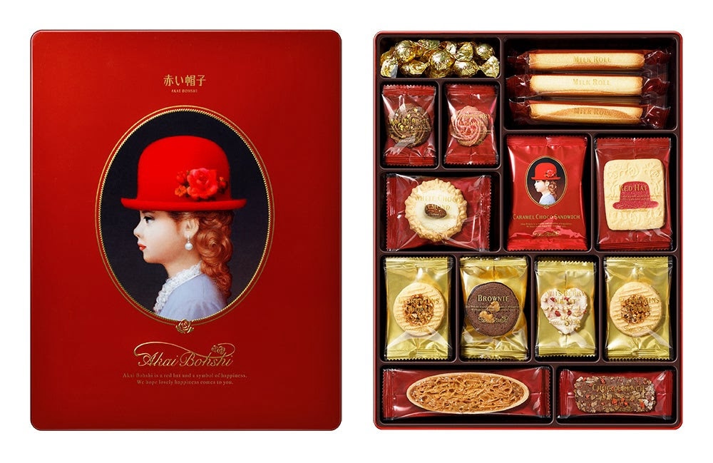 「ちぼり」を代表する菓子「赤い帽子」イメージ