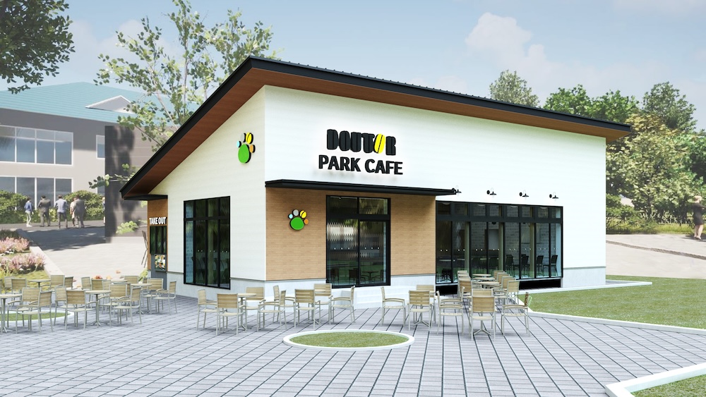 全国カフェチェーンのドトールコーヒーは8月30日、千葉県柏市に「ドトール パークカフェ 柏の葉公園店」を新オープンする。同カフェにとって公園内出店となる。