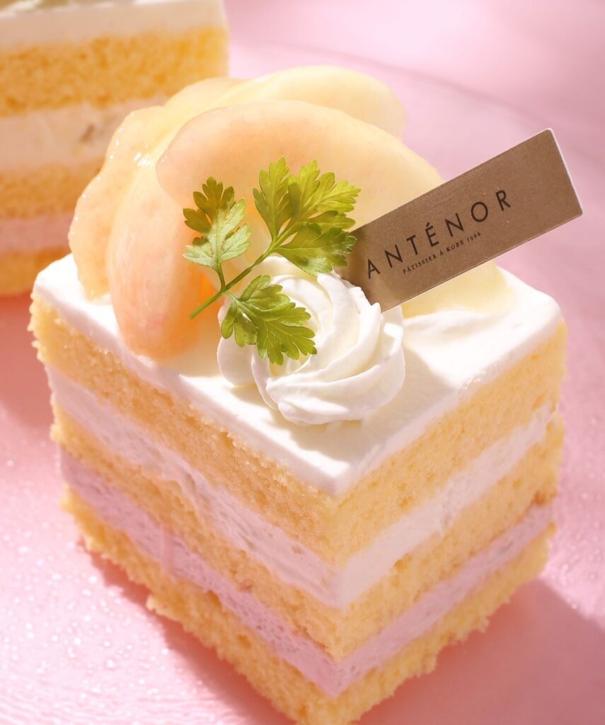 「桃のショートケーキ」イメージ