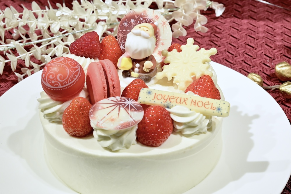 「クリスマスショートケーキ ＜生クリーム＞」税込み5,832円〜