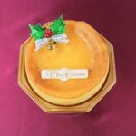 4種のチーズを使用した「クリスマスプレミアム濃厚ベイクドチーズケーキ」税込み4,300円