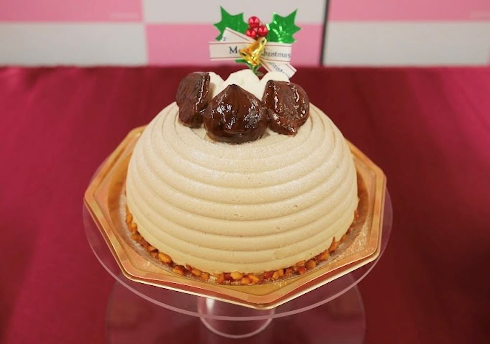 「クリスマスプレミアム熊本県産和栗のモンブラン」税込み4,500円