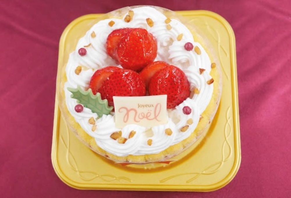 「ショートケーキ 12の花物語 あまおう苺のフラワーケーキ」税込み4,700円