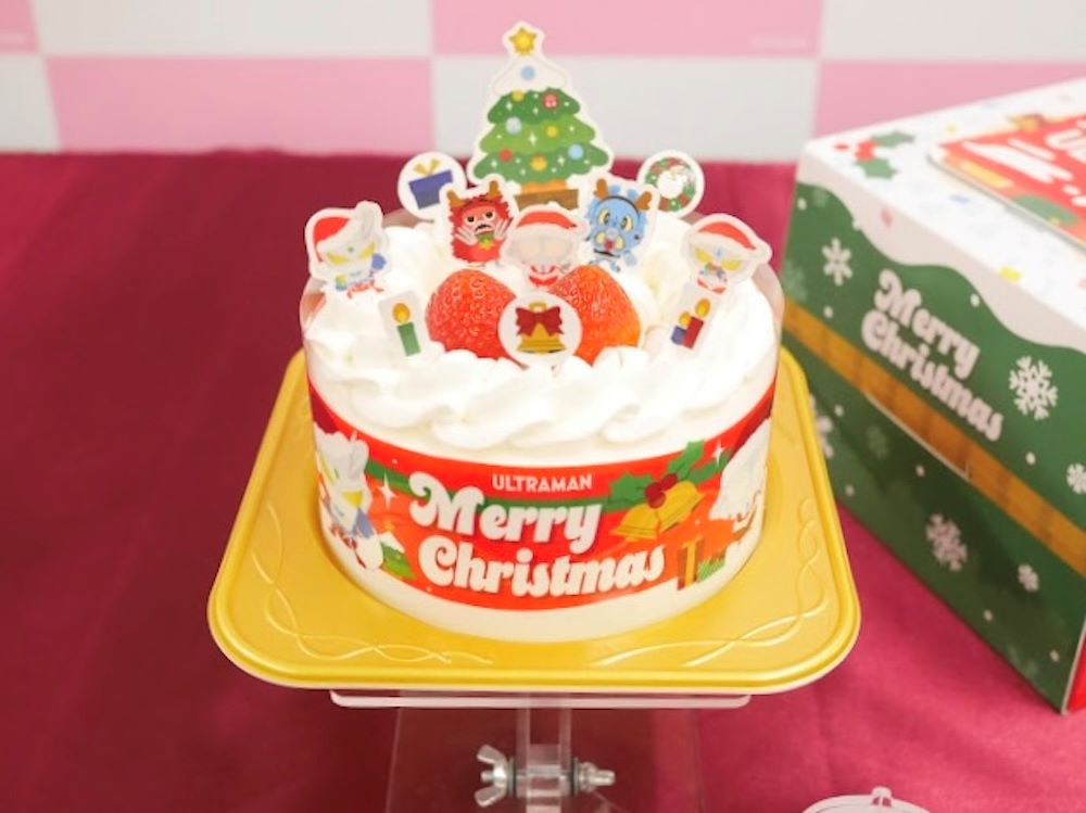 「クリスマスウルトラマンショートケーキ」税込み3,800円