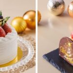 左から「クリスマスショートケーキ」、「ノエル ド ショコラ」