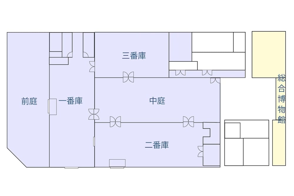 「旧小樽倉庫」南側部分の内観イメージ