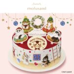 「mofusand　苺レアチーズのクリスマスケーキ」税込み4,980円