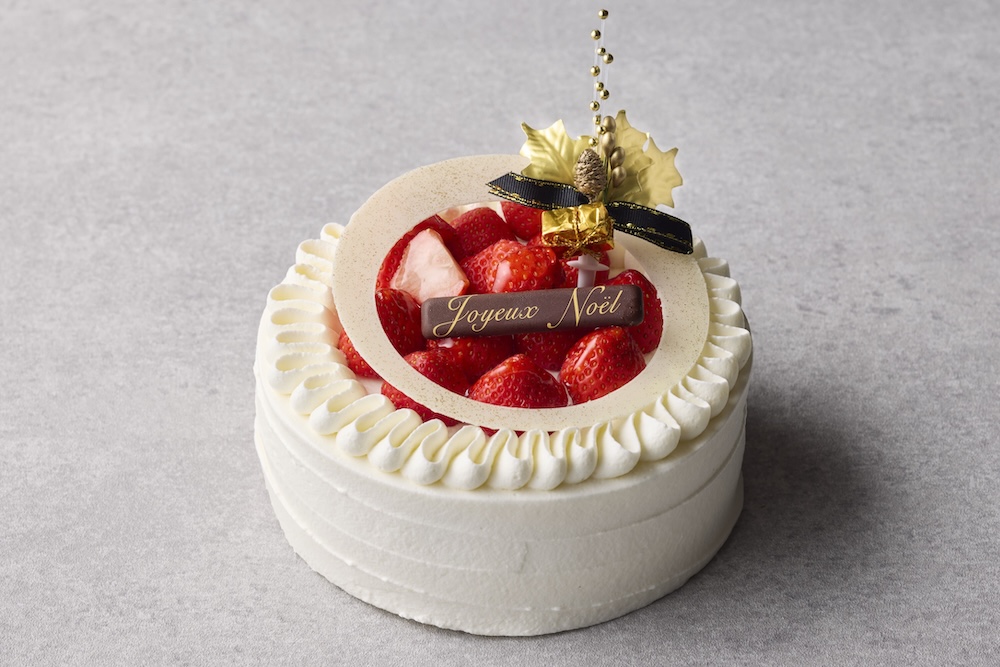 「クリスマスショートケーキ」4,500円〜（サイズ・予約時期に応じて価格変動）