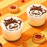 10月1日〜10月31日に販売する「ハロウィンニャめらかプリン」税込み460円