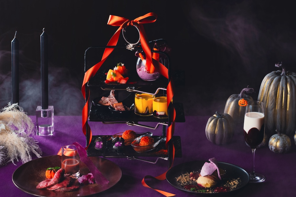 ウェスティンホテル仙台は10月12日〜10月31日、26階のラウンジ&バー ホライゾンにて、「ハイティー（Halloween High Tea）」を発売する。価格は1名利用で税込み8,400円、2名以上での利用で1名あたり税込み6,050円（それぞれサービス料含む）。