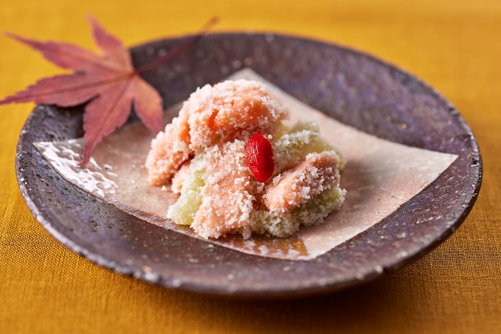 「秋鮭雪花菜和え」イメージ