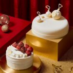 上段から「ノエル・バニーユ」税込み6,800円、「クリスマスショートケーキ」税込み5,800円