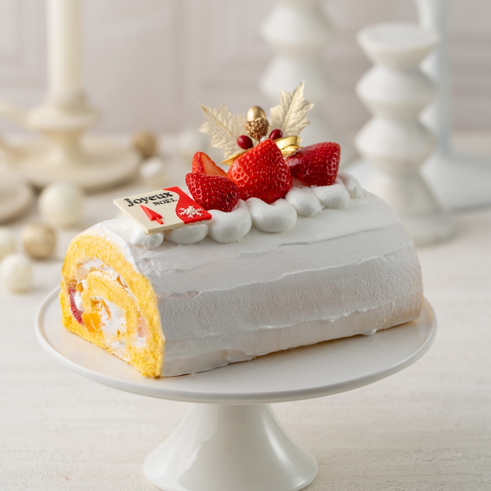 「ロン・ポワン」の「クリスマスロールケーキ」3,456円