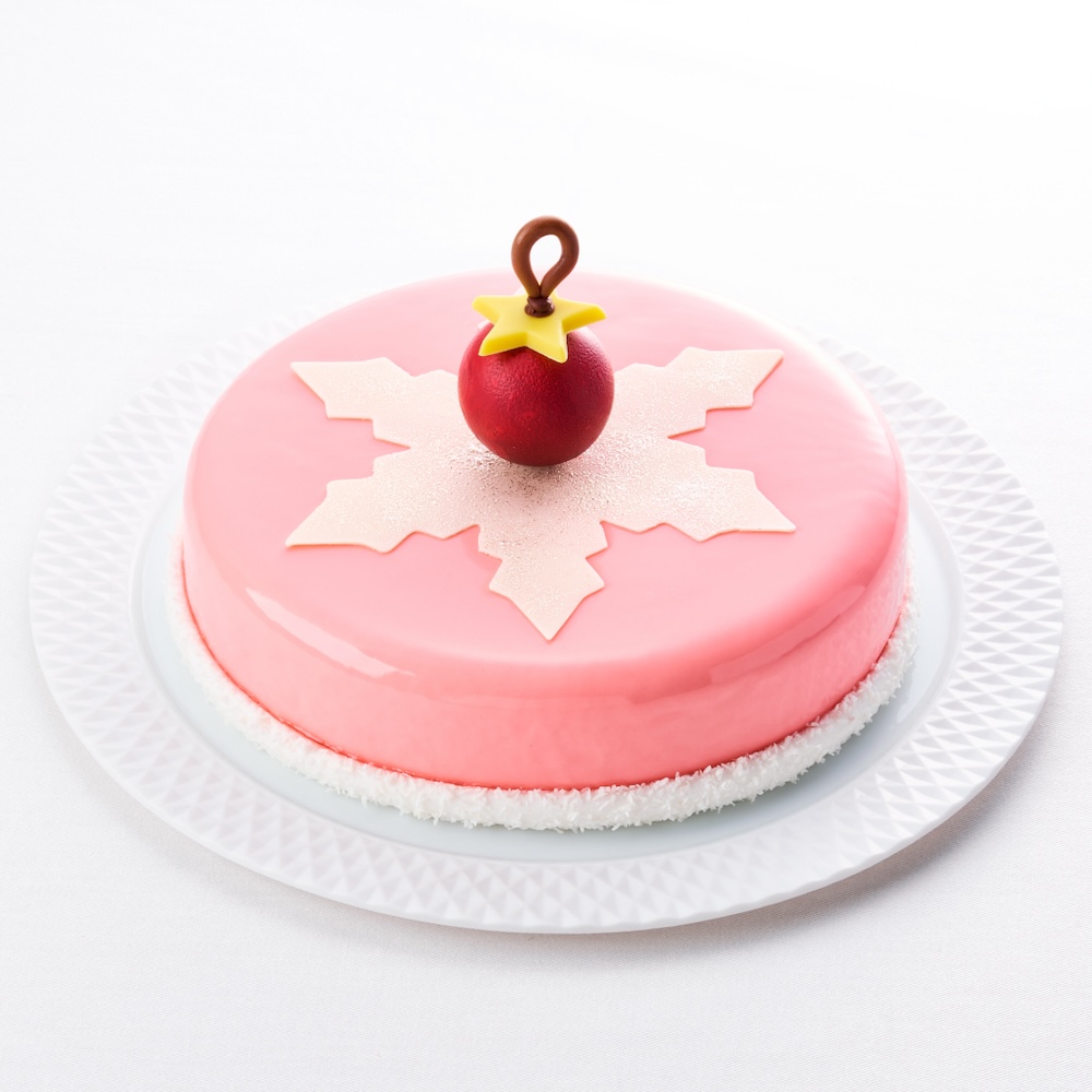 「ザ・リッツ・カールトン東京」の限定80台「Jasmine Grapefruit Raspberry Snowflake Cake」税込み9,180円