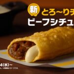 マクドナルドのテレビCM「とろ～りチーズのビーフシチューパイ」篇ビジュアル