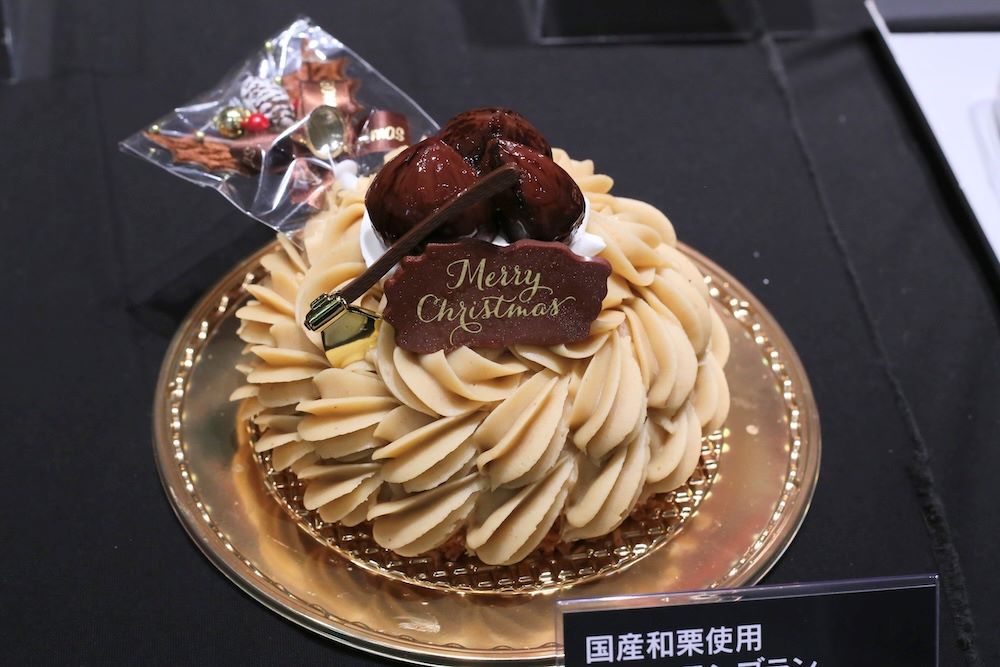 「国産和栗使用 Xmasモンブランデコレーション」税込み4,104円