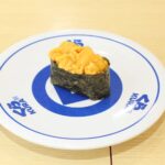 「新物うにといくらフェア」の「新物うに」税込み130円