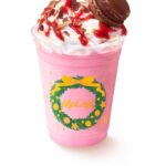 「ダブルチョコストロベリーフラッペ with マカロンチョコレート」イメージ