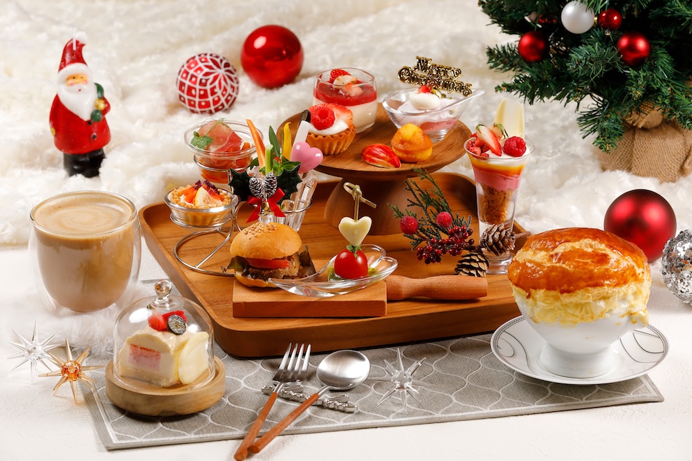 「スイーツ＆ランチプレート～Christmas Paletteクリスマスパレット～」イメージ