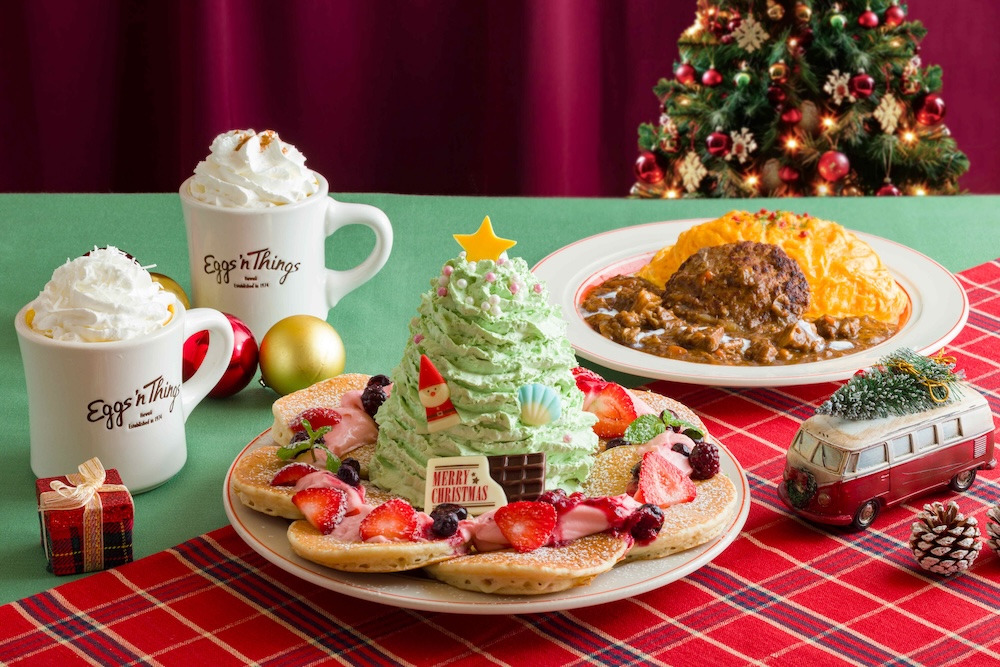 「Eggs ’n Things」のクリスマス期間限定メニューのイメージ