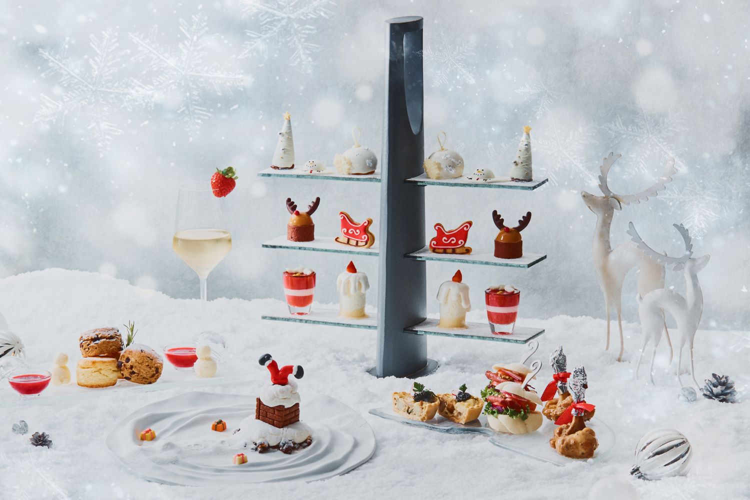 「Snowy! White Christmas Afternoon Tea」イメージ