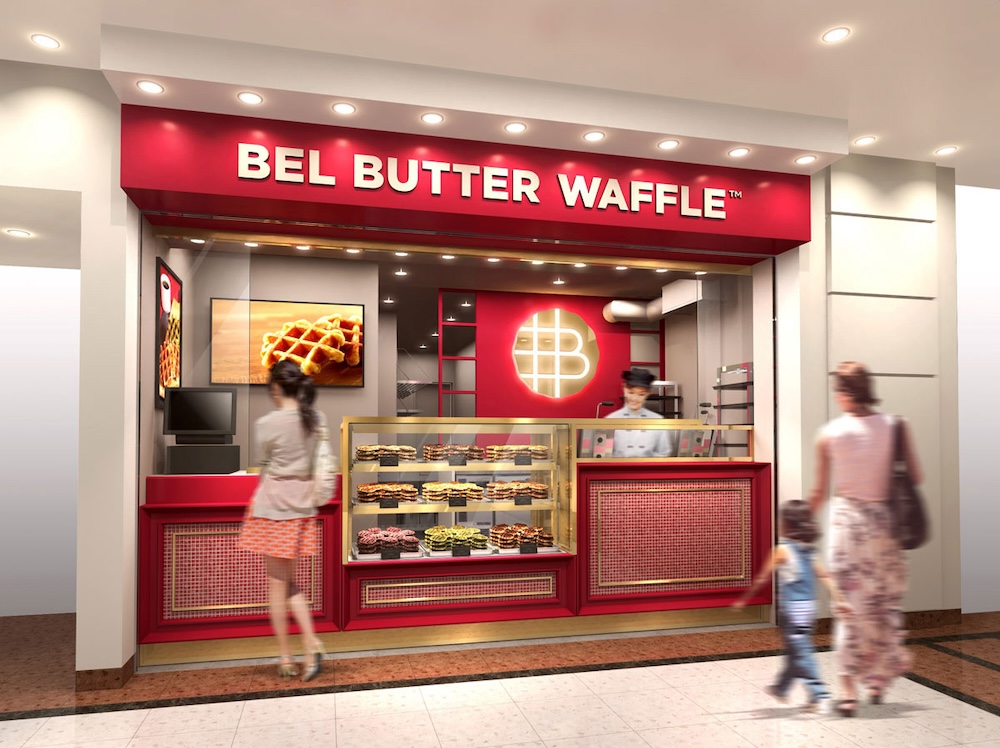 焼きたてリエージュワッフル専門店「BEL BUTTER WAFFLE」1号店イメージ