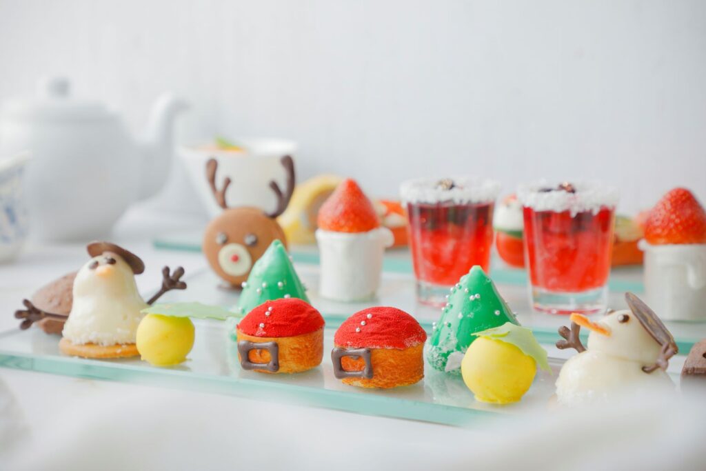 「Christmas Afternoon Tea」スイーツのイメージ