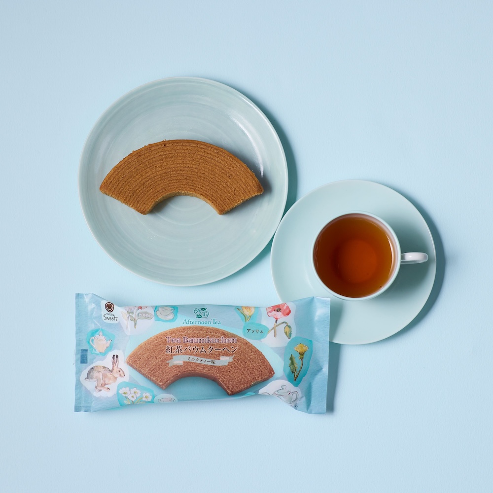 「Afternoon Tea監修 紅茶バウムクーヘン　ミルクティー味」税込み187円