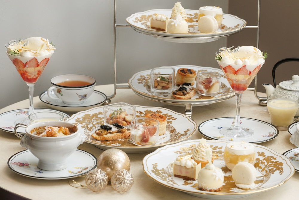 平日限定「～WHITE XMAS AFTERNOON TEA～」イメージ