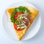 「生ハムとトマトのイタリアンクレープ」780円