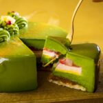 クリスマスケーキ「京はやしやの抹茶ノエル」イメージ