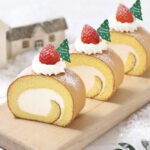 12月21日〜12月21日に販売する「クリスマスロール」カット・税込み540円