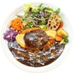 「阿波黒牛のビーフシチューオムバーグプレート」税込み2,090円