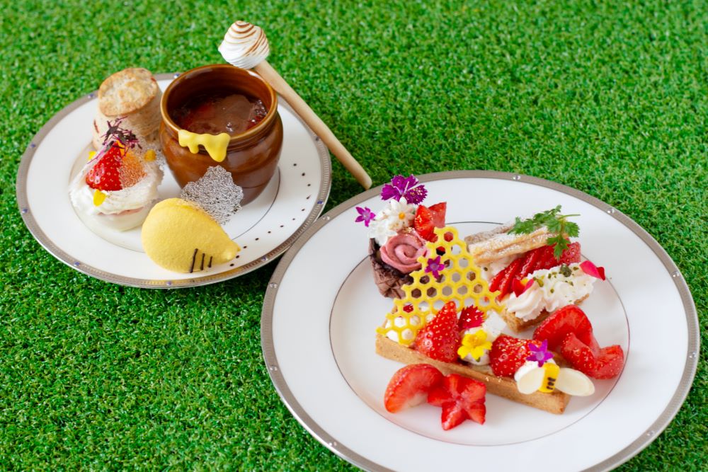 「Honey Strawberry Afternoon Tea」スイーツのイメージ