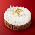 「R.L waffle cake」の34台限定「ホワイトクリスマス」税込み3,240円（ウェブ予約対応・当日購入可能）