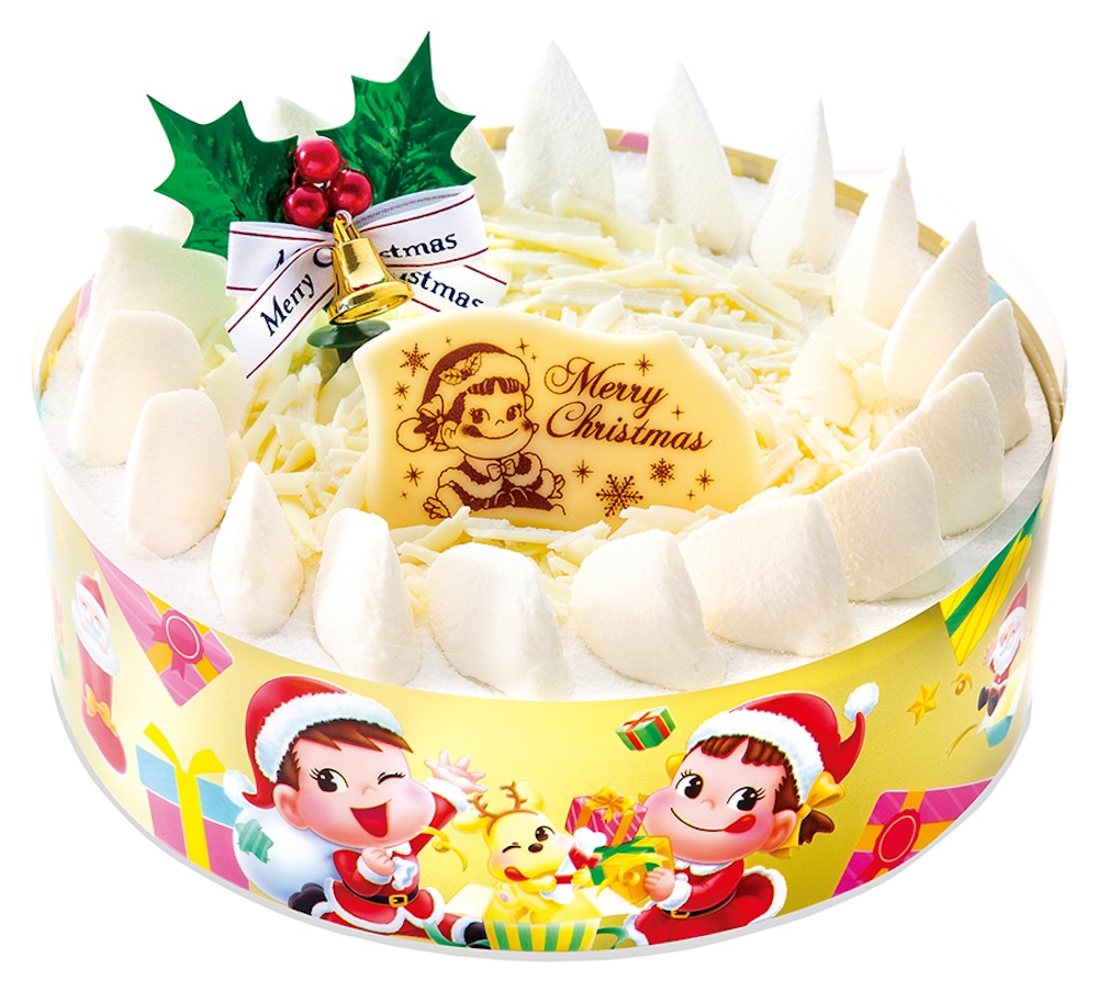 「クリスマスホワイトチョコ生ケーキ」イメージ