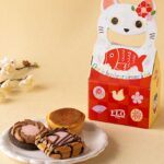 「福運ぶ白ねこ～プティタルト＆クッキーフルール～」1箱・税込み691円