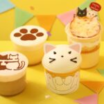 姉妹ブランド「ねこねこ」とコラボレーションした各種スイーツ