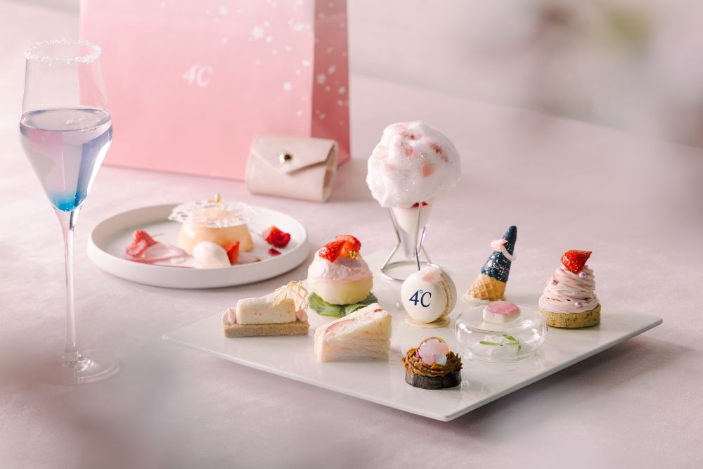 「4℃ SAKURA Collection × Afternoon Tea」イメージ