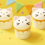 2月1日〜2月28日に販売する「ねこねこプリン」税込み680円