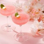 17時以降限定特典の「桜のカクテル」イメージ