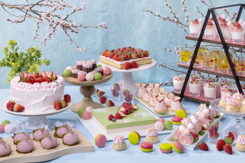 「Spring Sweets Buffet 2025 ～Sakura×Strawberries～」イメージ