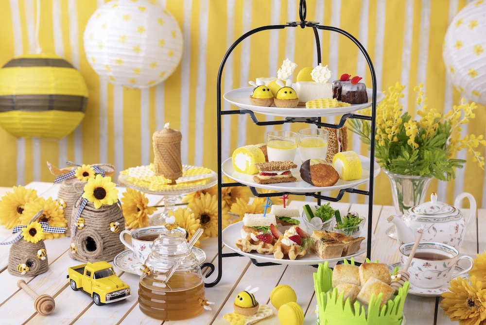 アフタヌーンティー「広島発！Boom Boom Honey AfternoonTea」イメージ