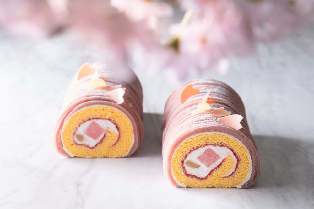 「桜ロールケーキ」イメージ