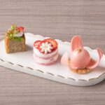 「ストロベリー×桜アフタヌーンティー（Strawberry×Sakura Afternoon Tea）」スイーツのイメージ