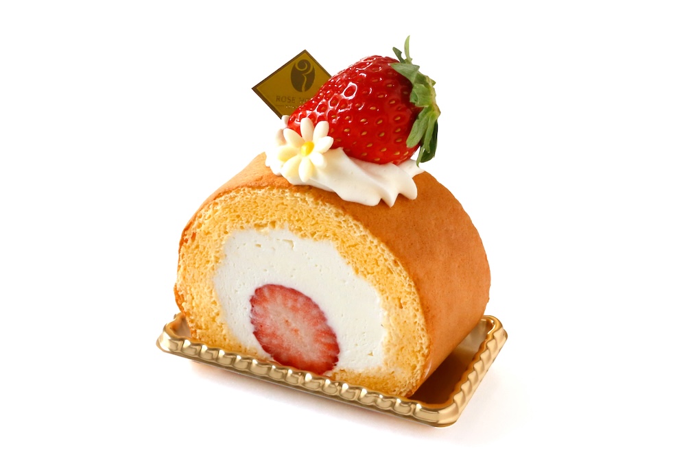 新作「苺ロールケーキ」税込み691円