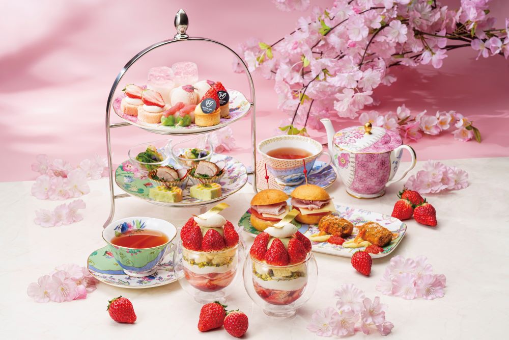 「AFTERNOON TEA with “SIROCCO” 桜&いちご」イメージ