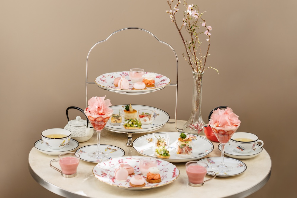 平日限定「桜のアフタヌーンティー　～  SAKURA AFTERNOON TEA～」税込み6,000円〜