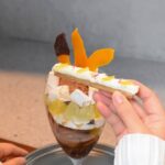 季節限定「果実とチョコレートのパフェ -5種の柑橘-」イメージ